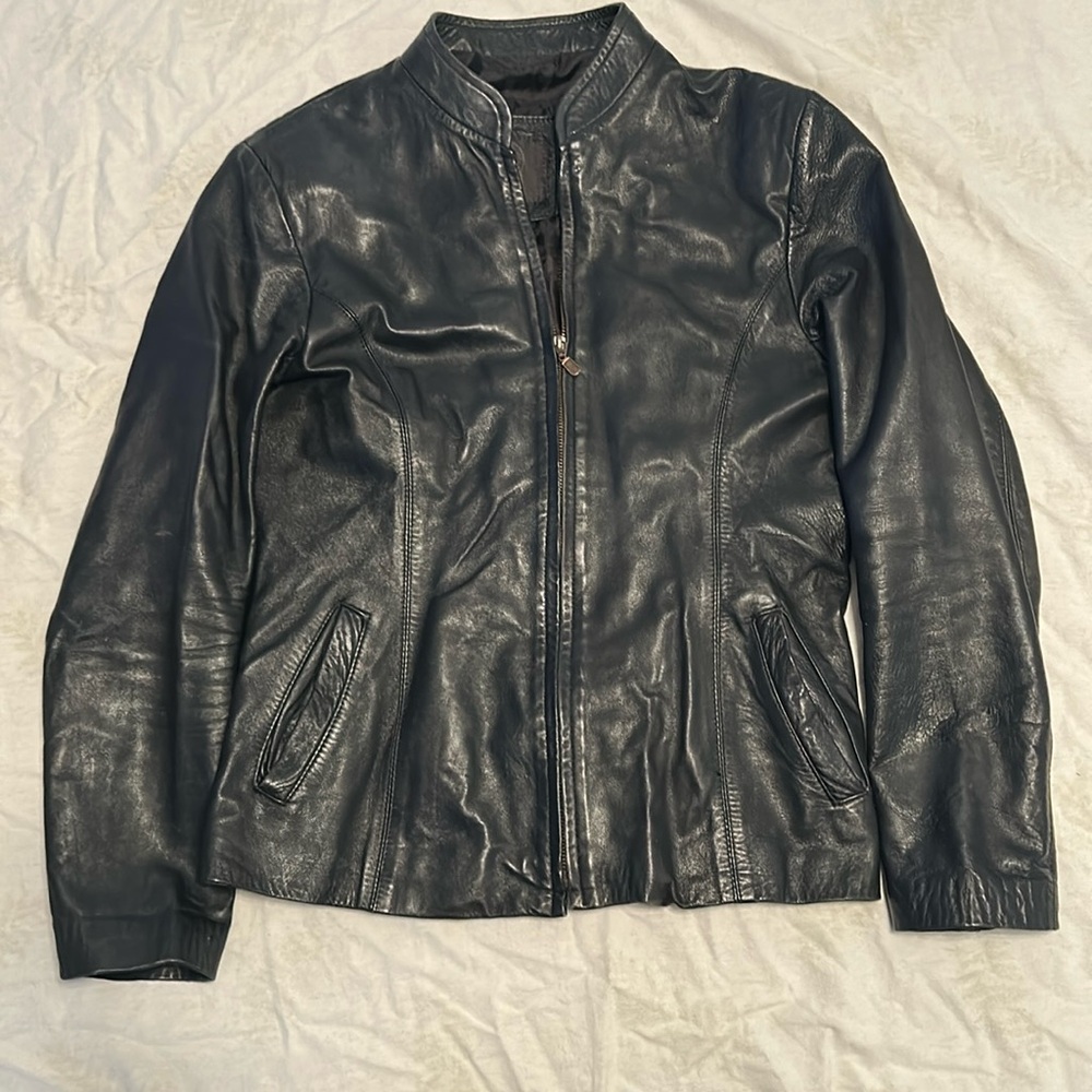Lions Life Adventures Leather Jacket
